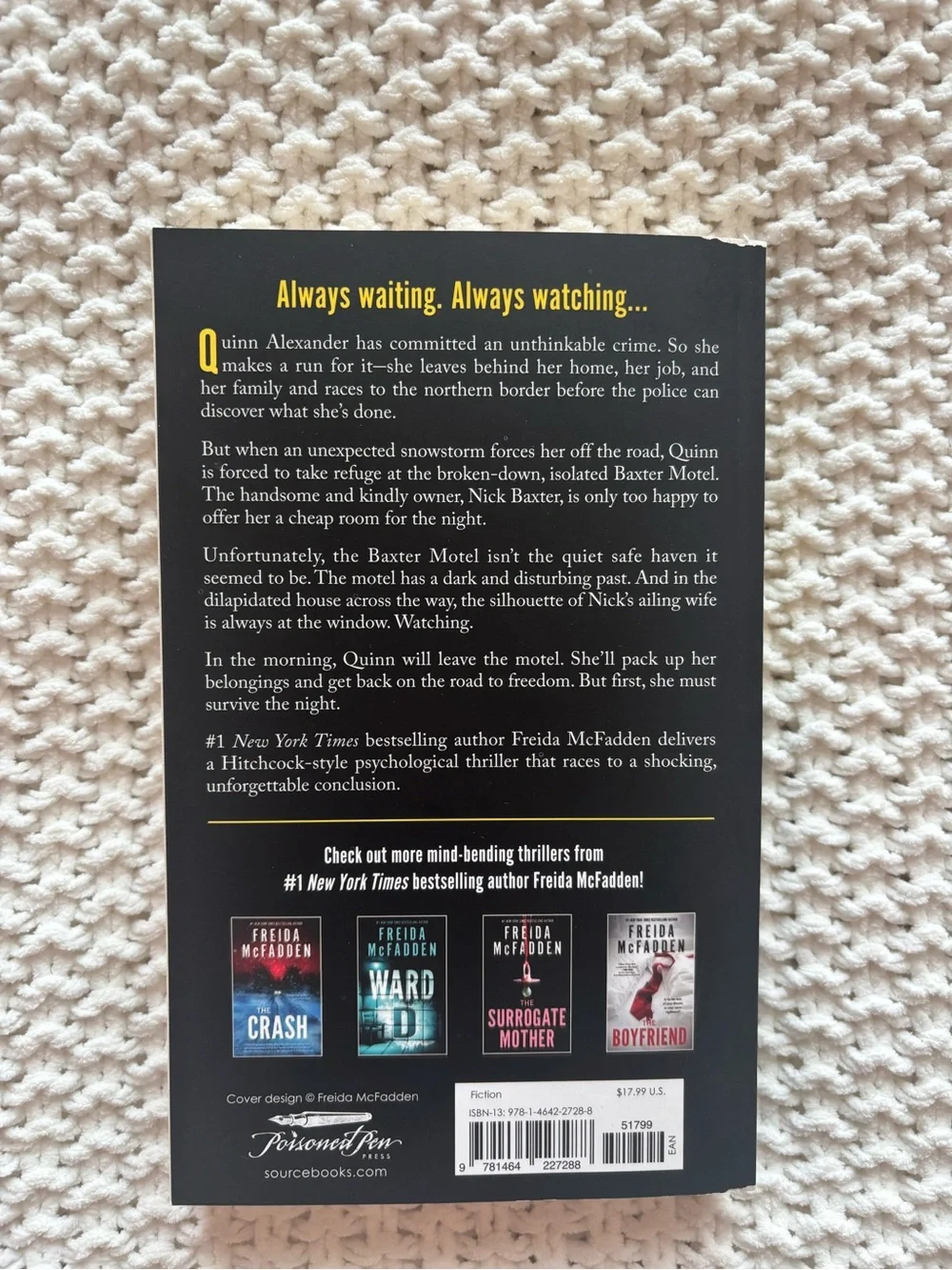 Do Not Disturb by freida mcfadden